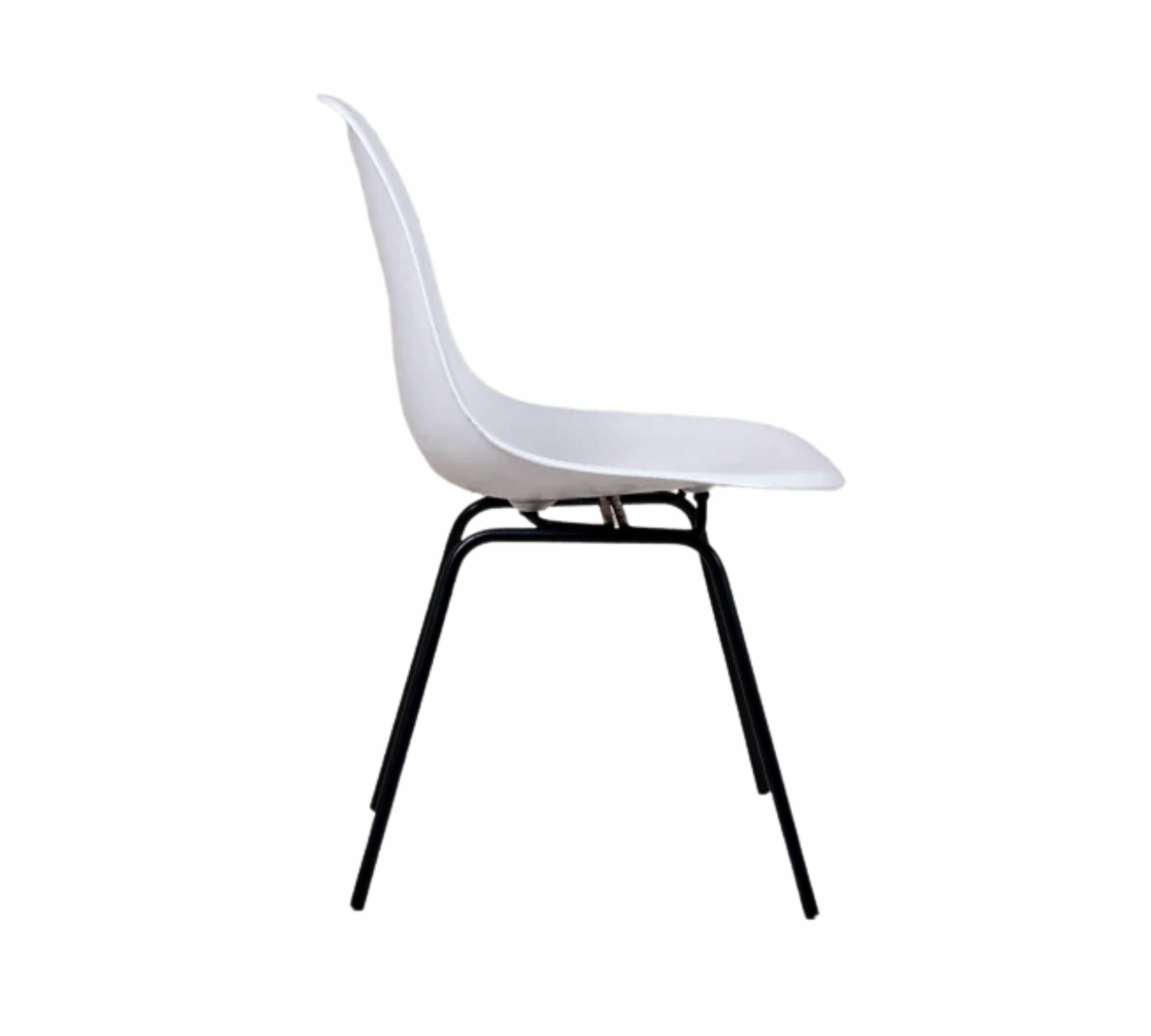 Eames DSS Plastic Side Chair DS Weiß 6