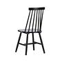 Lönneberga 2x Dining chair set Rubberwood Black 6