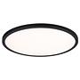 Atria Shine WS Round LED Ceiling Light Plastic Black 1
