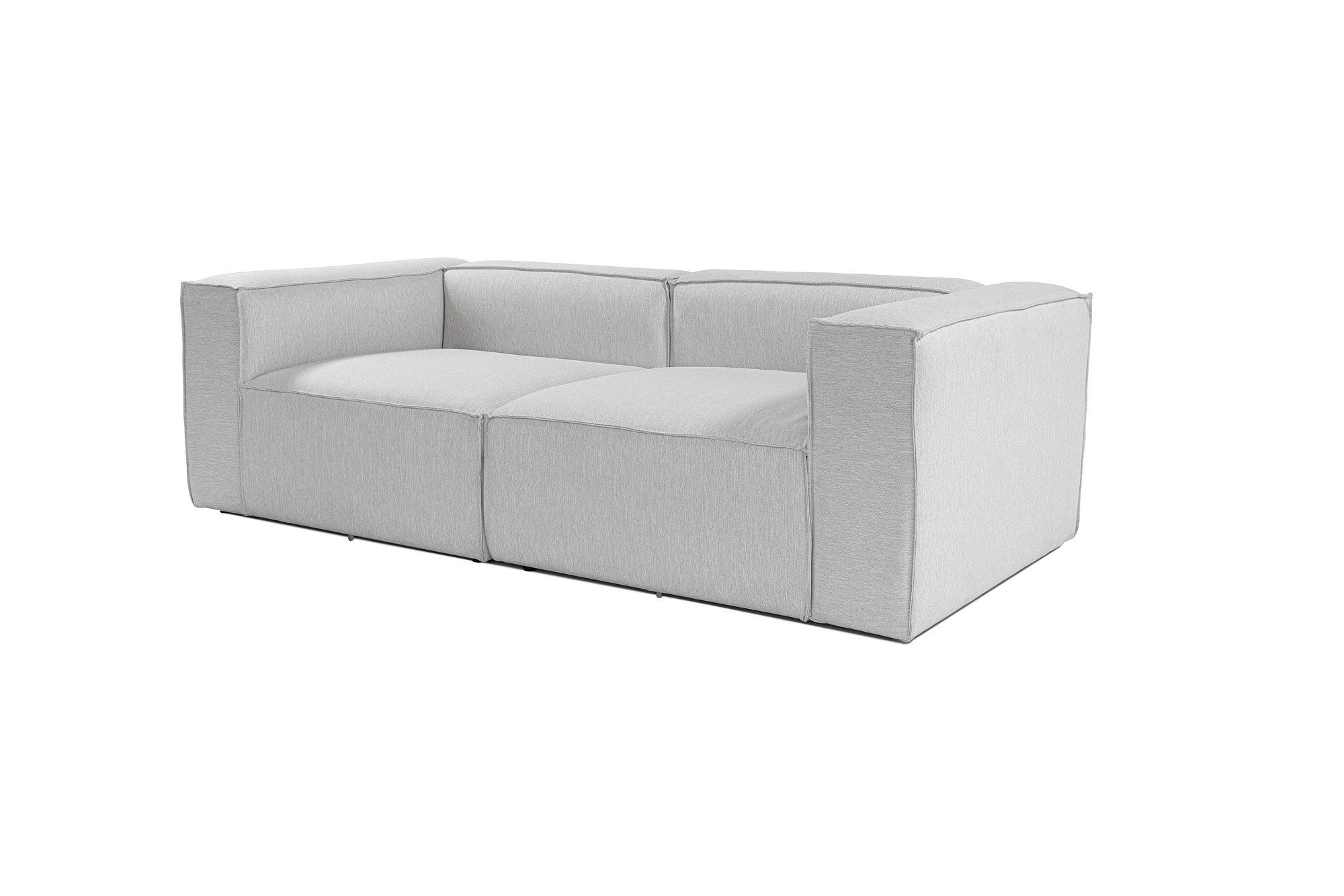Fora 2-Sitzer Sofa Hellgrau 3
