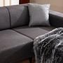 Horizon Corner Sofa Right Dark Grey 2