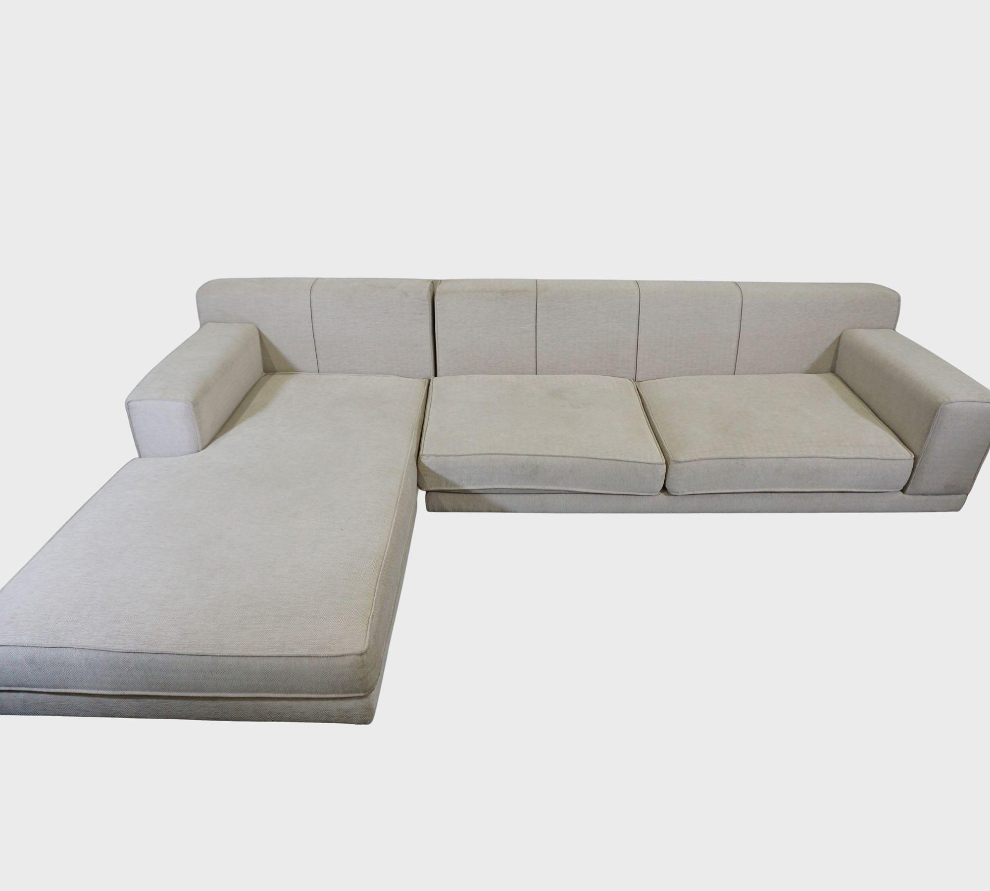 Sofa Récamiere Links Beige 5