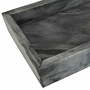 Marble tray rectangular dark grey 2