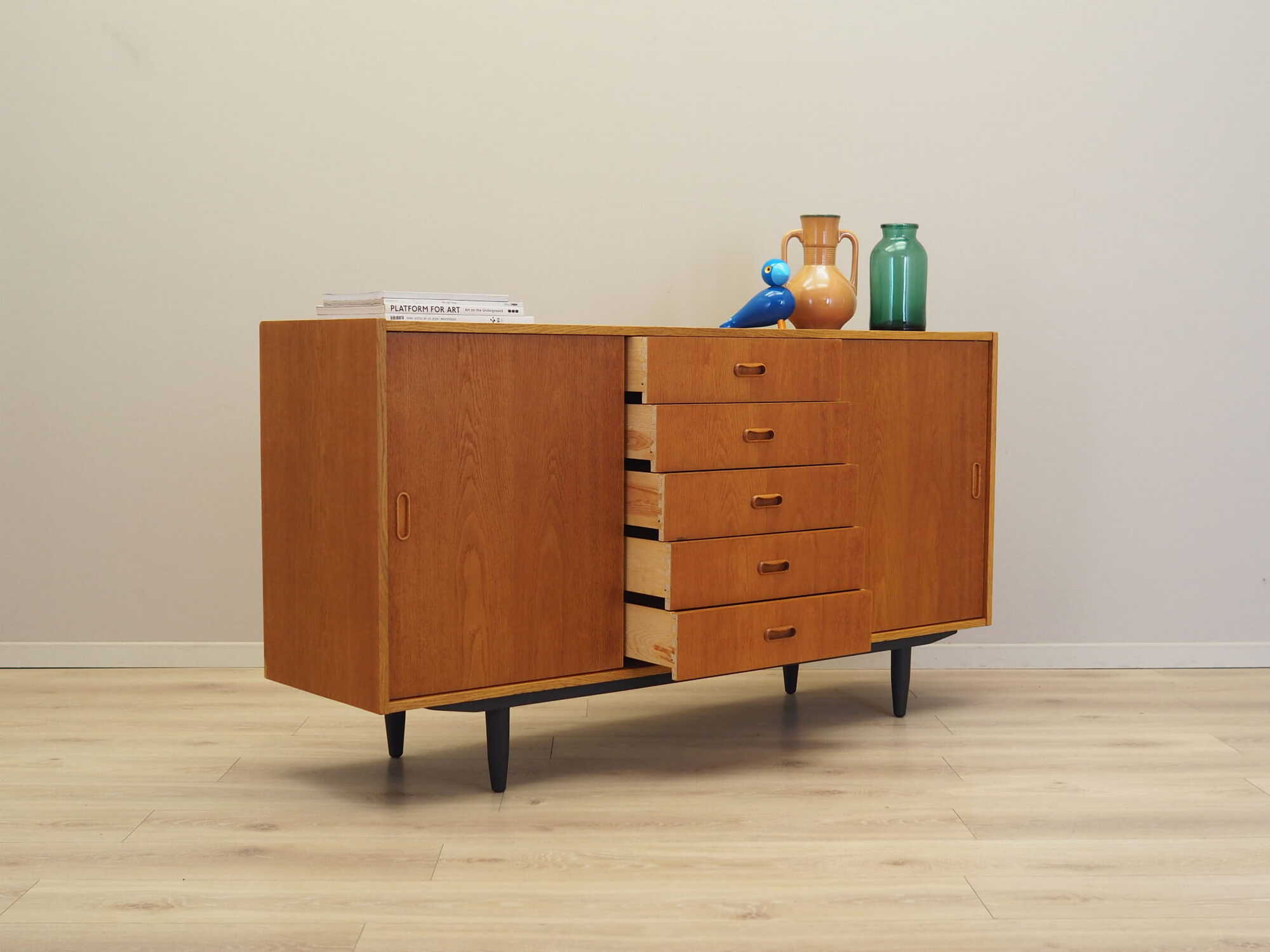 Sideboard Holz Braun 1960er Jahre 5