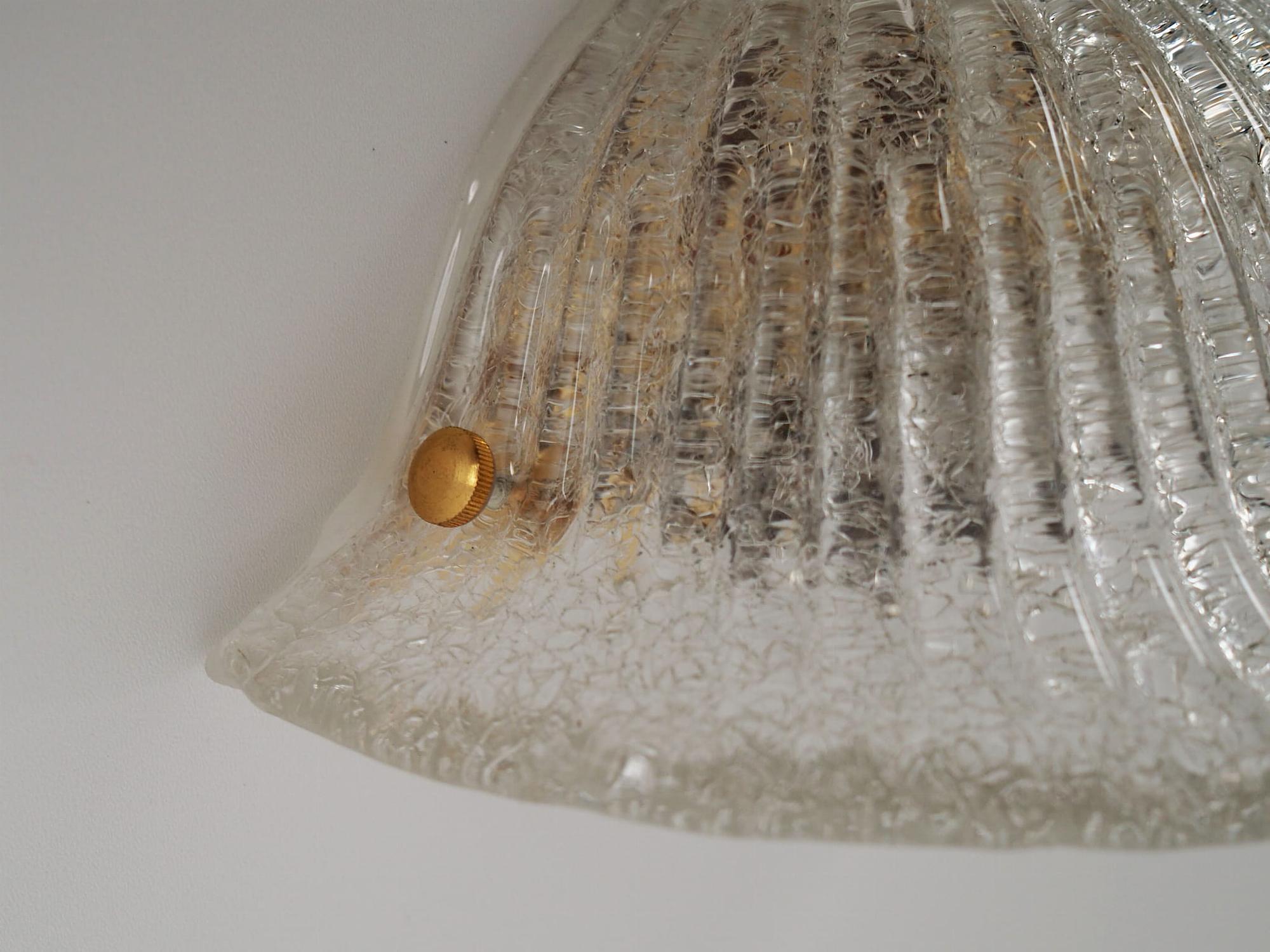 Wandlampe Muranoglas 1970er Jahre 7