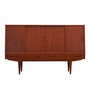 Highboard Teak Brown 1960s 0