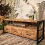 Havana Sideboard Mangoholz Metall 4