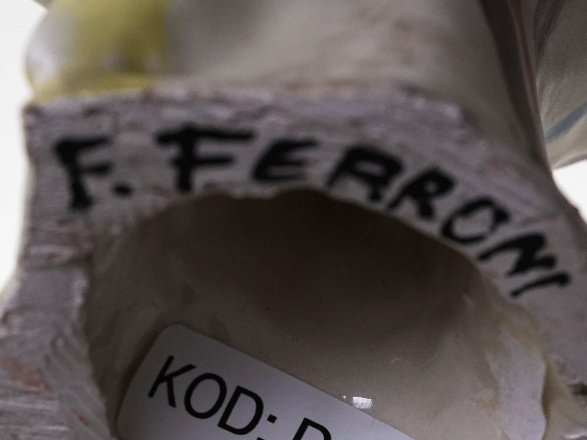 Ceramic bird sculpture Multicolored 1970s 10