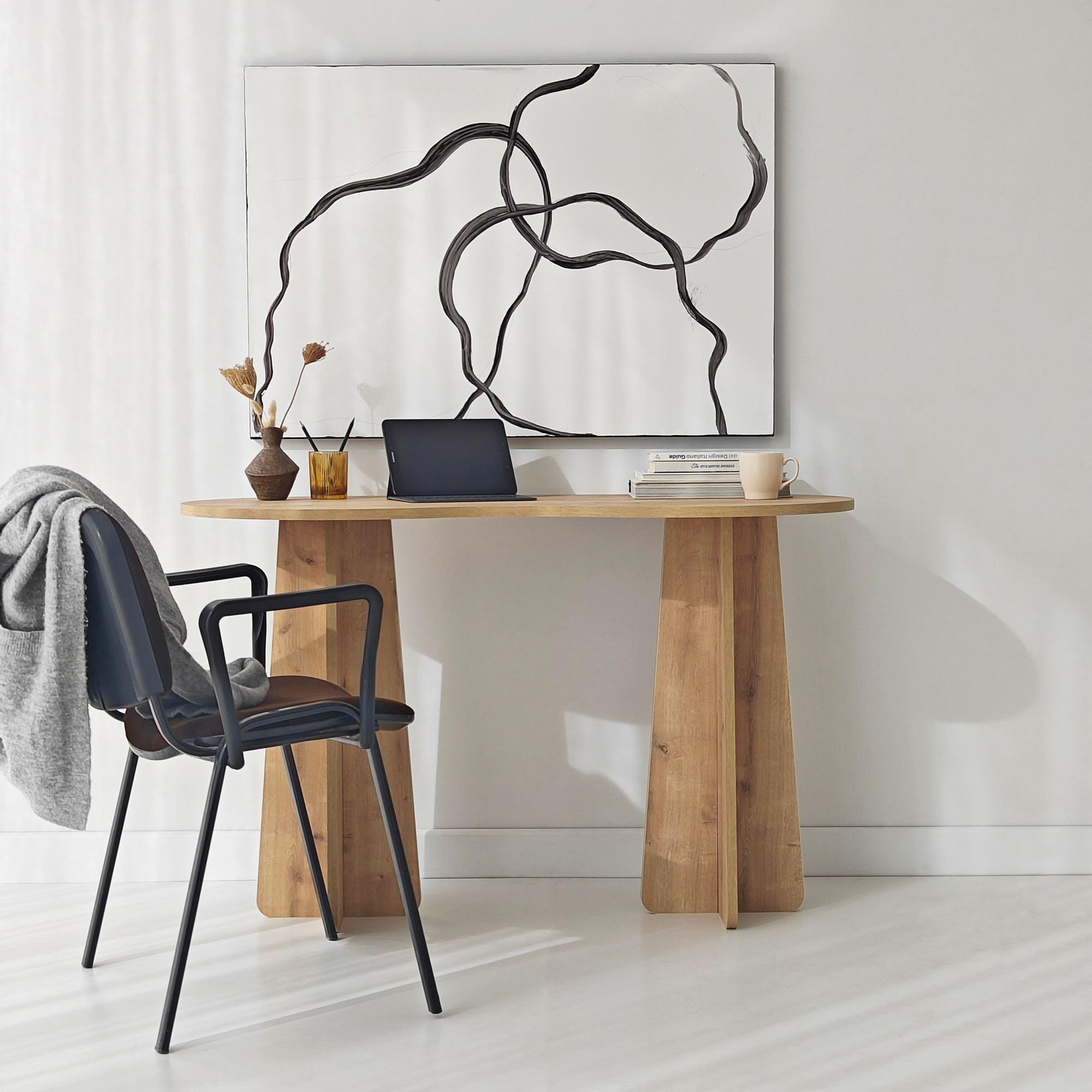 Tavolo Infini effetto Rovere Zaffiro 9