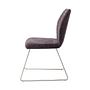 Ikata Dining chair Slide  Almost Black 1