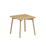 FLEXX Bistro Table Teak Wood 80x80 cm 0