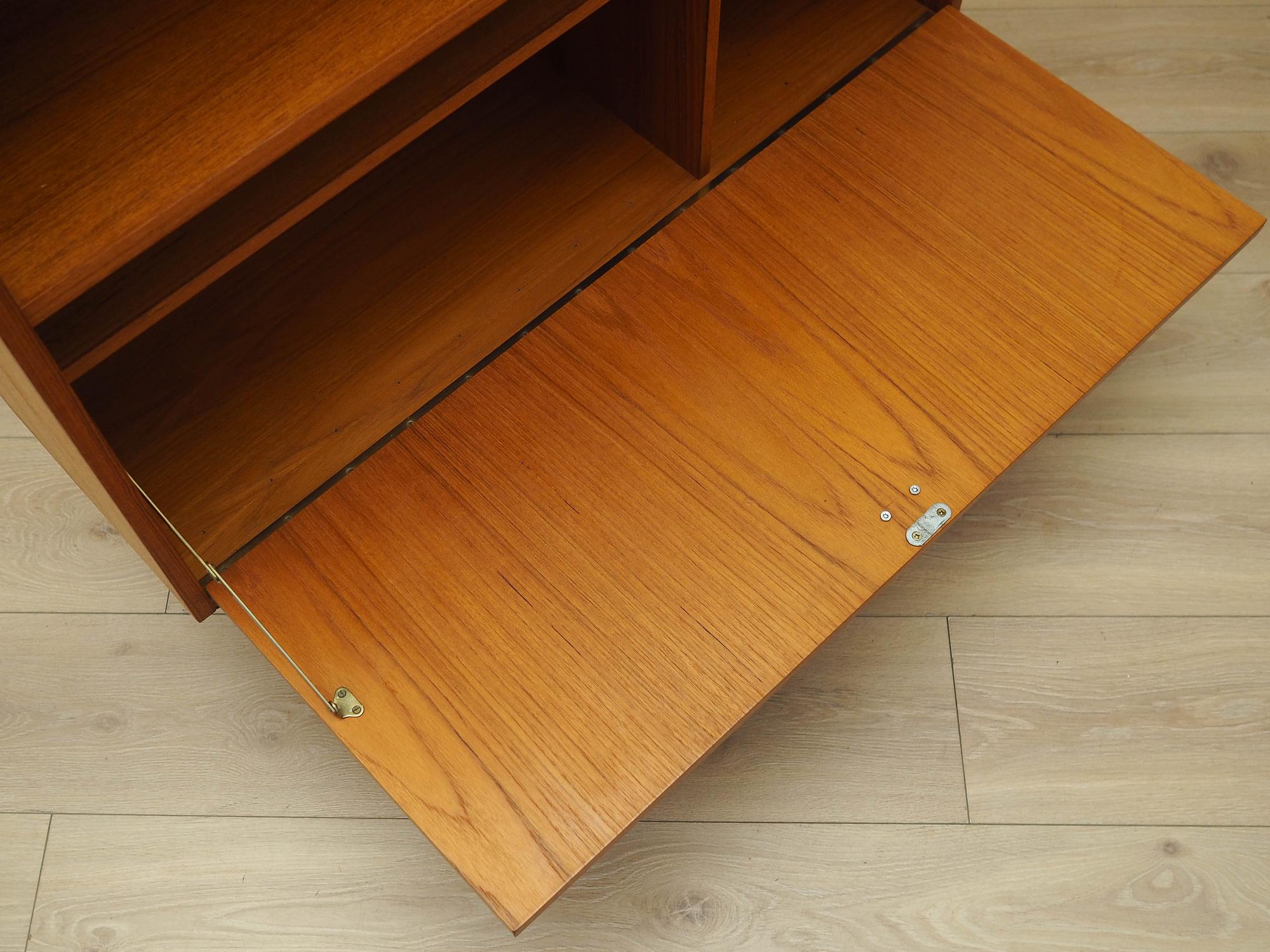 Teak bookcase Brown 1960s 7