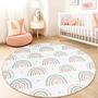 Rainbow Children's Play Mat Multicoloured Ø150cm 0