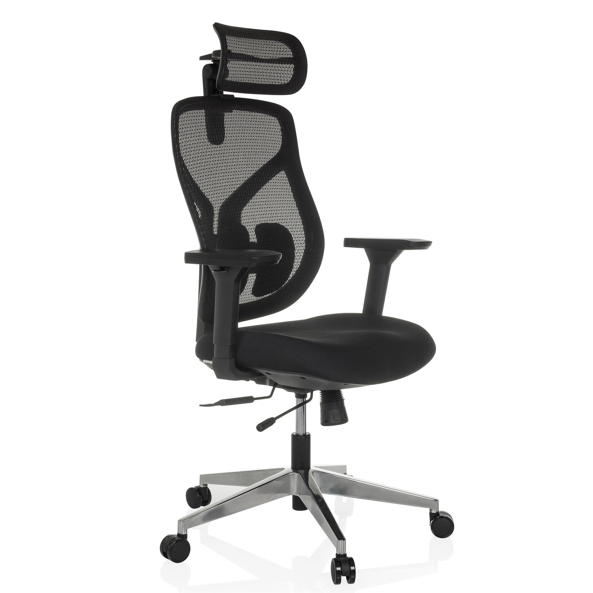 CASSILIS B Bürostuhl Netzstoff Schwarz 5