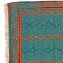 Kilim Gashgai Teppich Wolle Blau 1