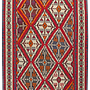 Kilim Gashgai Teppich Mehrfarbig 0