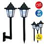 3x LED-Erdspieß Valennes Schwarz 4