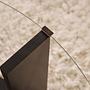 Clara Coffee table Woodblack Transparent Ø75cm 4