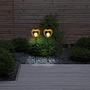 LED Solar Path Light Heart Set of 2 1-bulb Aluminum Black 2