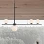 4-Light Impero Type A Pendant Light Aluminium 0