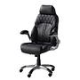 Executive Chair Baylor Faux Leather Plastic Black 1