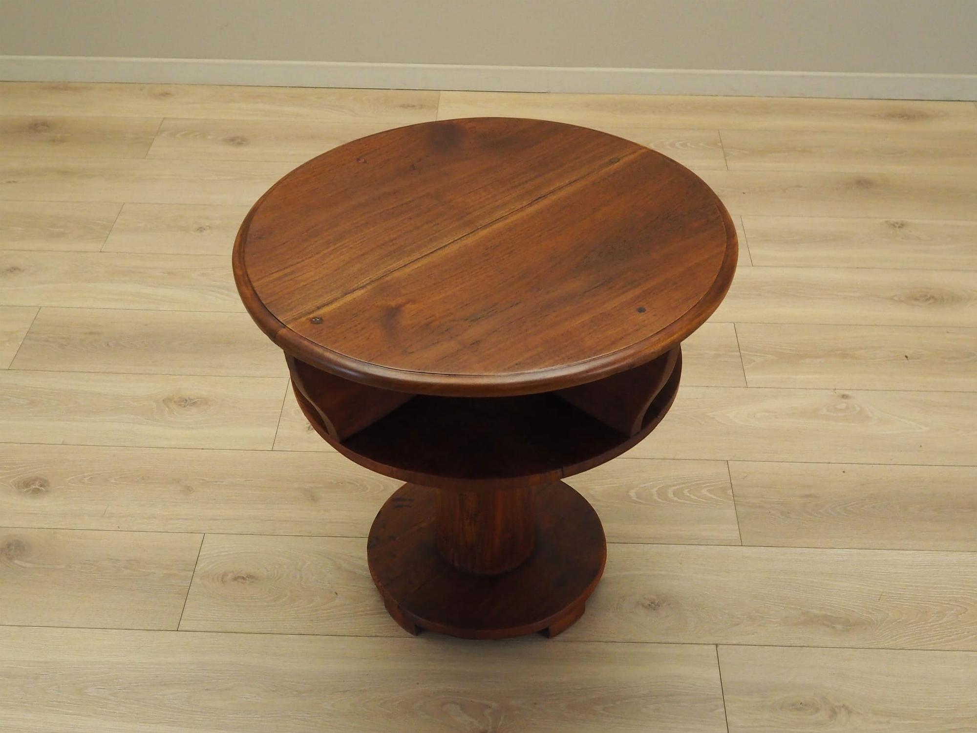 Tavolino in rovere anni '60 4