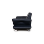 Rossini Sofa 2-Sitzer Leder Dunkelblau 8