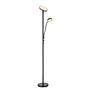 1-Light Ernst LED Floor Lamp Opal Glass Iron 1