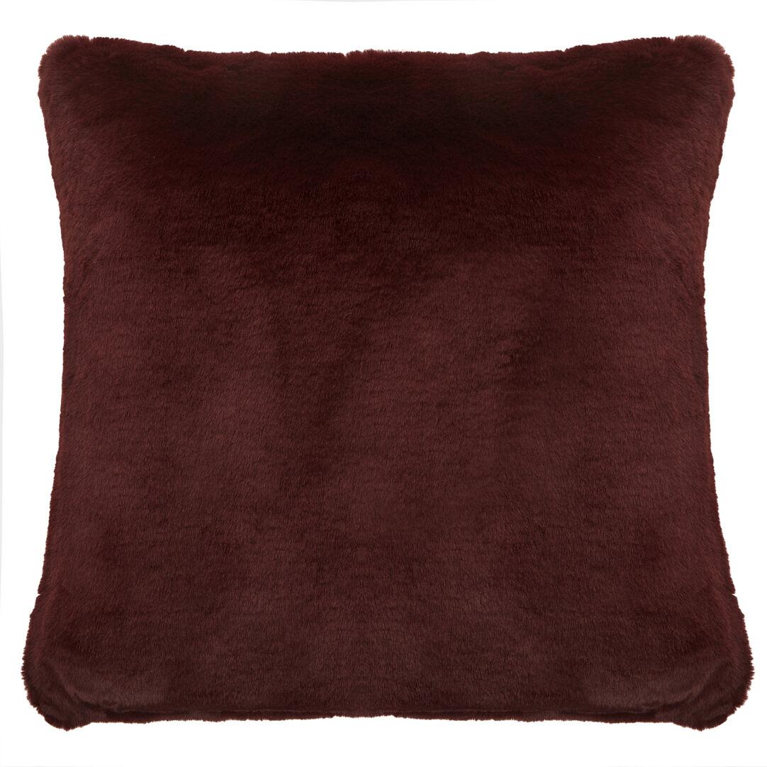 Bosie Lamina Red Wine Square Cushion 0