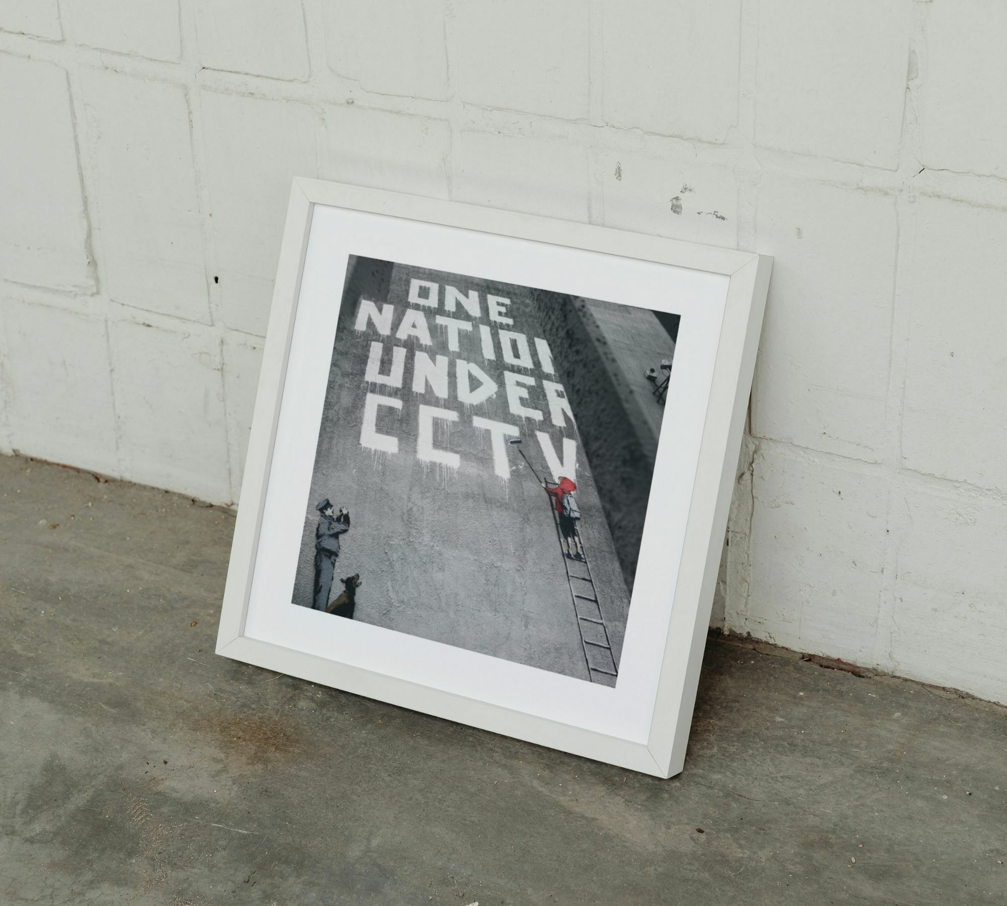 Newman Street - Banksy 40 x 40 cm 5