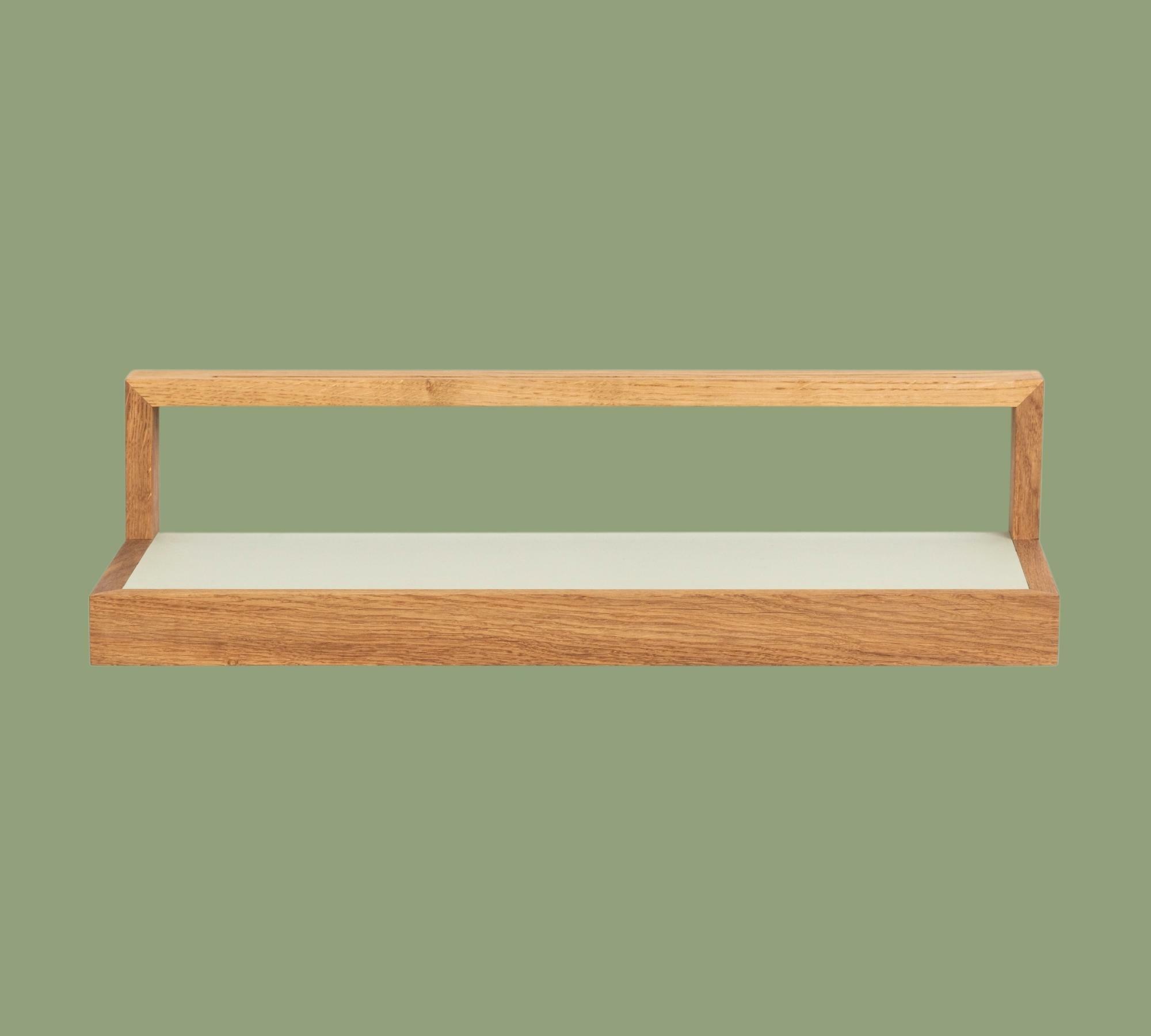 Ablageboard Buck 3 aus Holz Oberfläche Pistazie 2