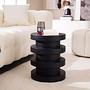 GHUME Solid Side Table Mango Black 2