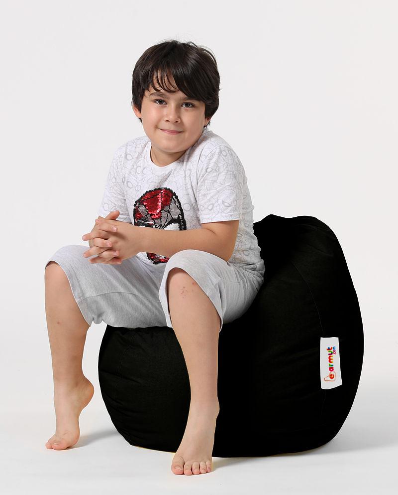 Kids Garden Beanbag Black 5
