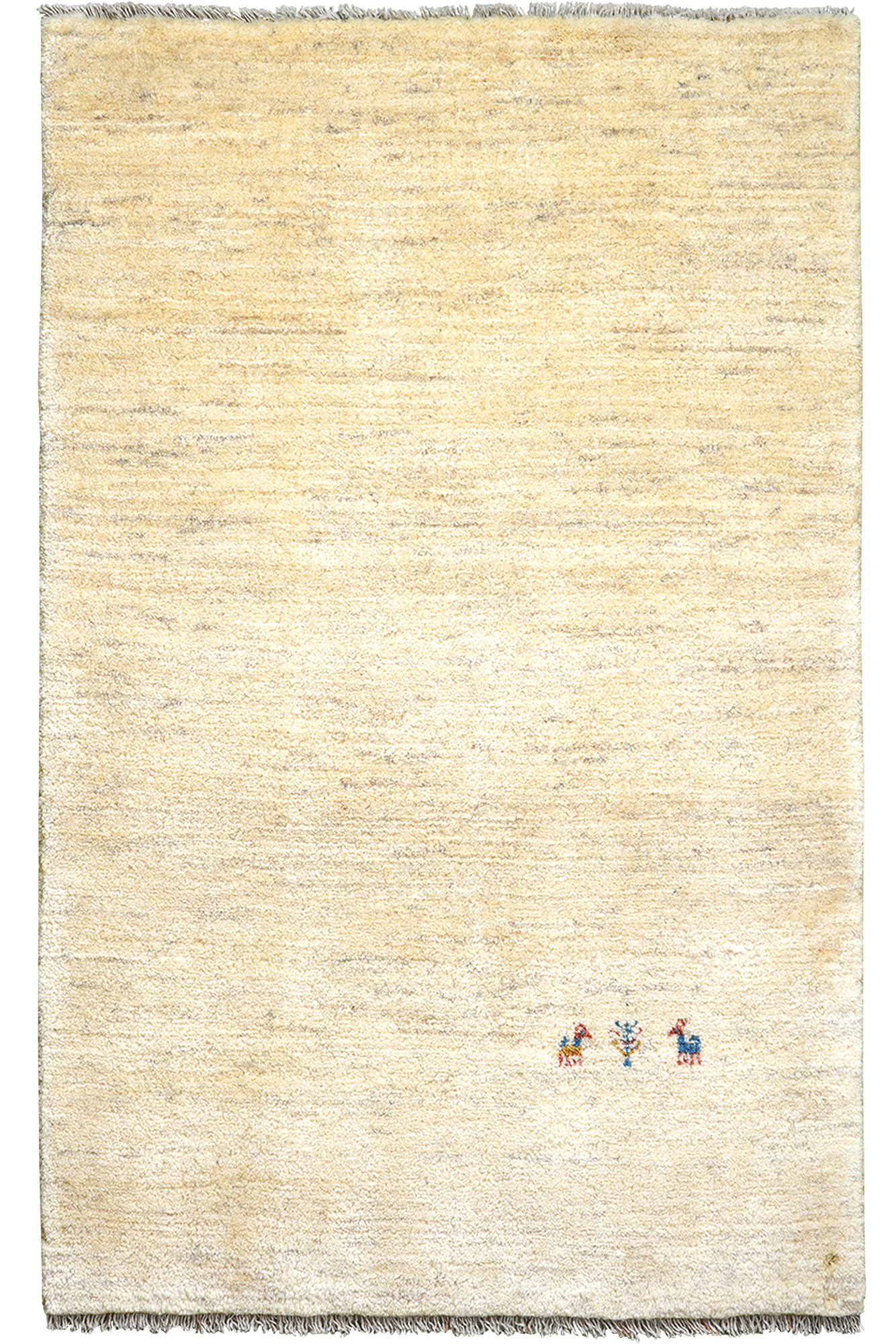 Gabbeh Rug Wool Beige 0