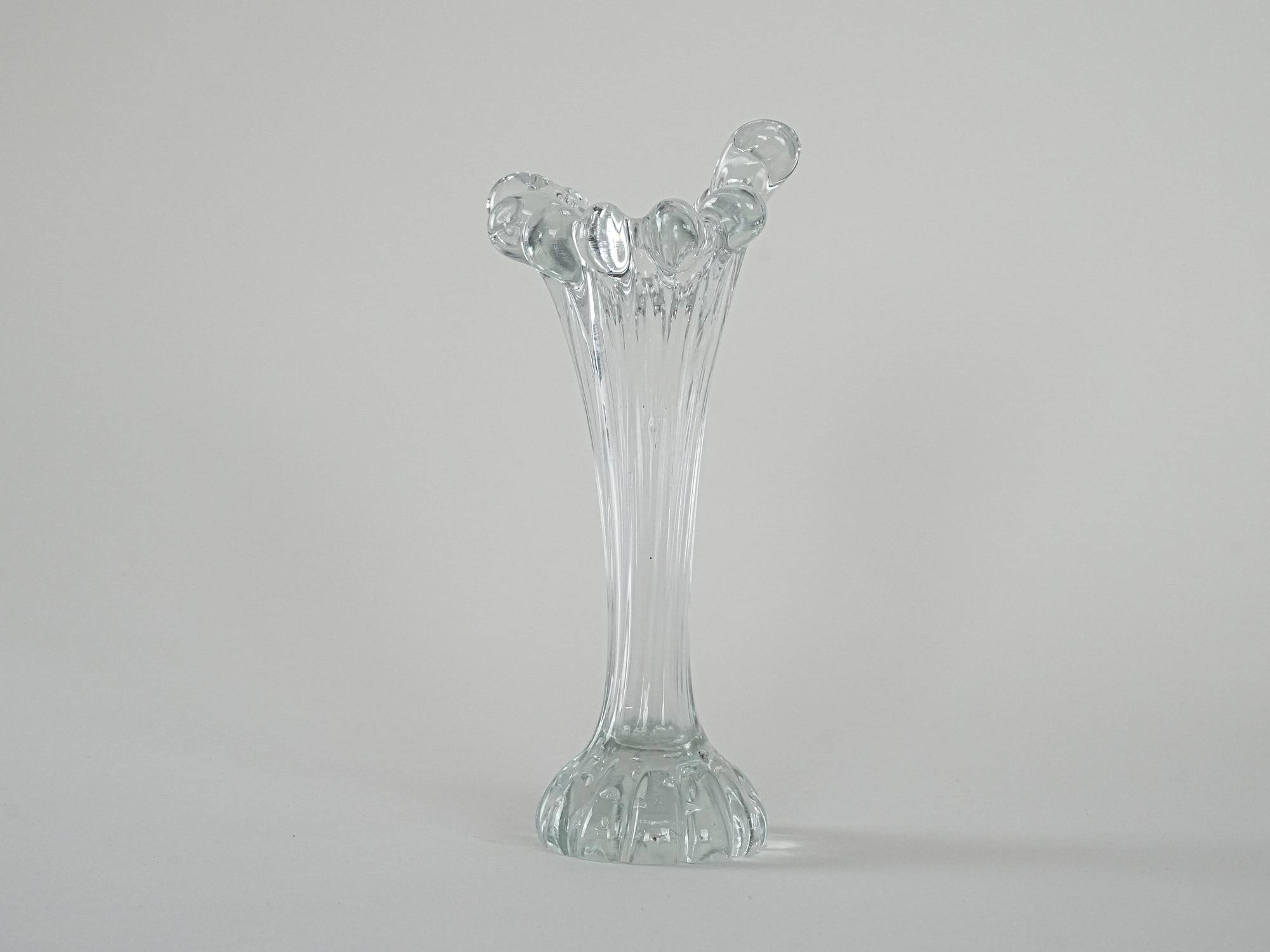 Glass vase Grey 2
