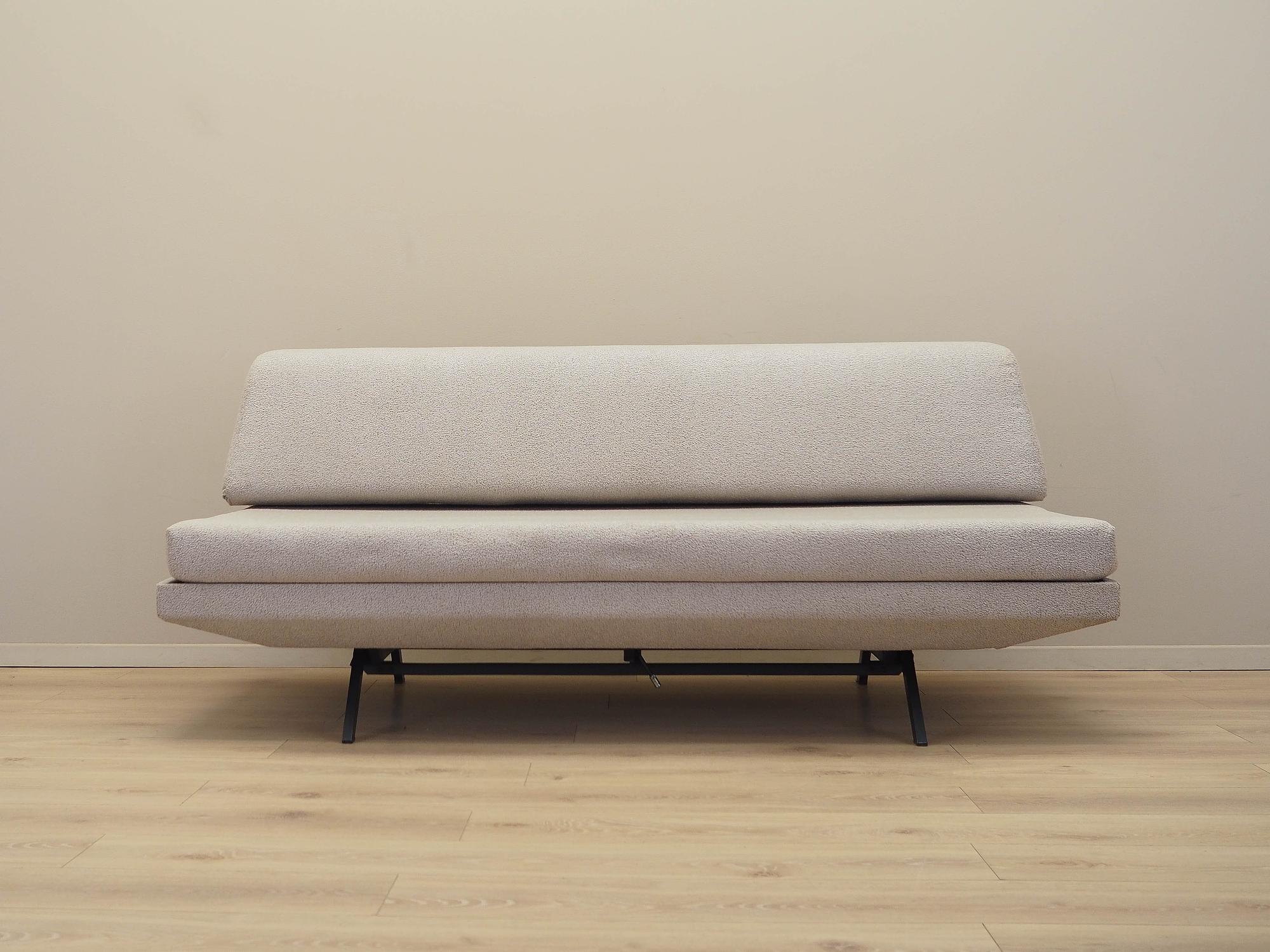 Daybed Sofa Creme 1970er Jahre 1