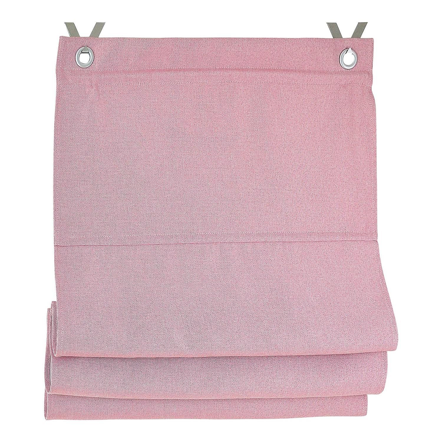 Ösenrollo Bessy I Polyester Rosa 100 x 130 cm 0