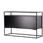 Kingsport Coffee Table MDF Smoke Black 7