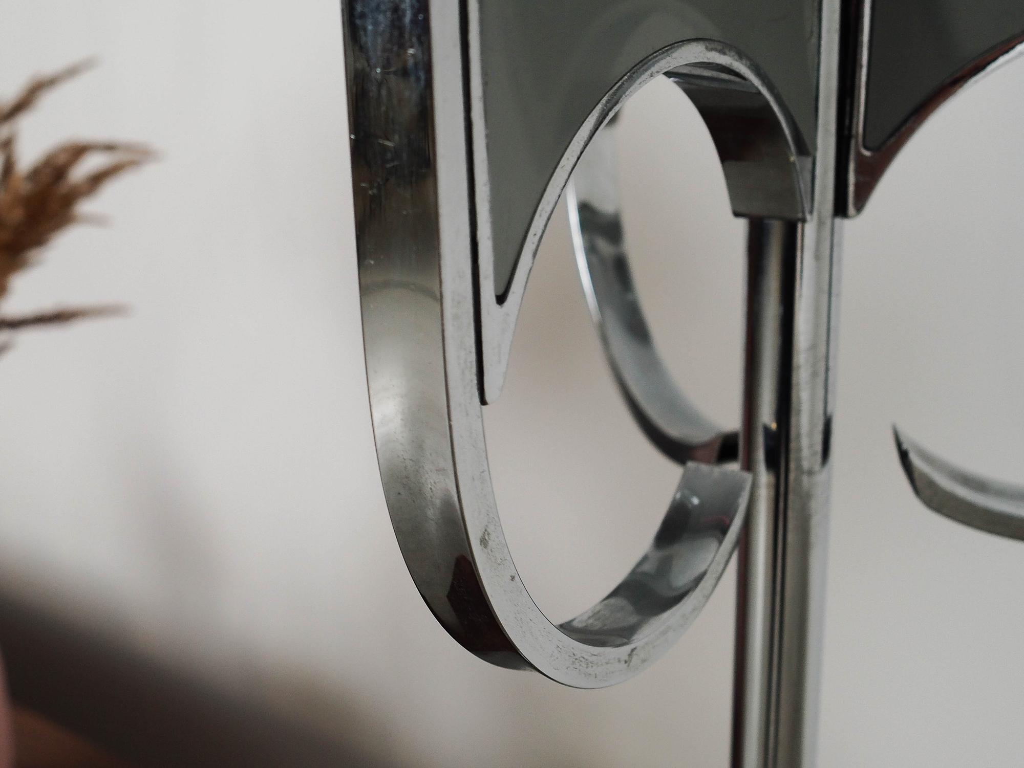 Stehlampe Murano-Glas Silber 1970er Jahre 9