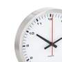 Era Wanduhr Edelstahl Glas Weiß Ø 24 1