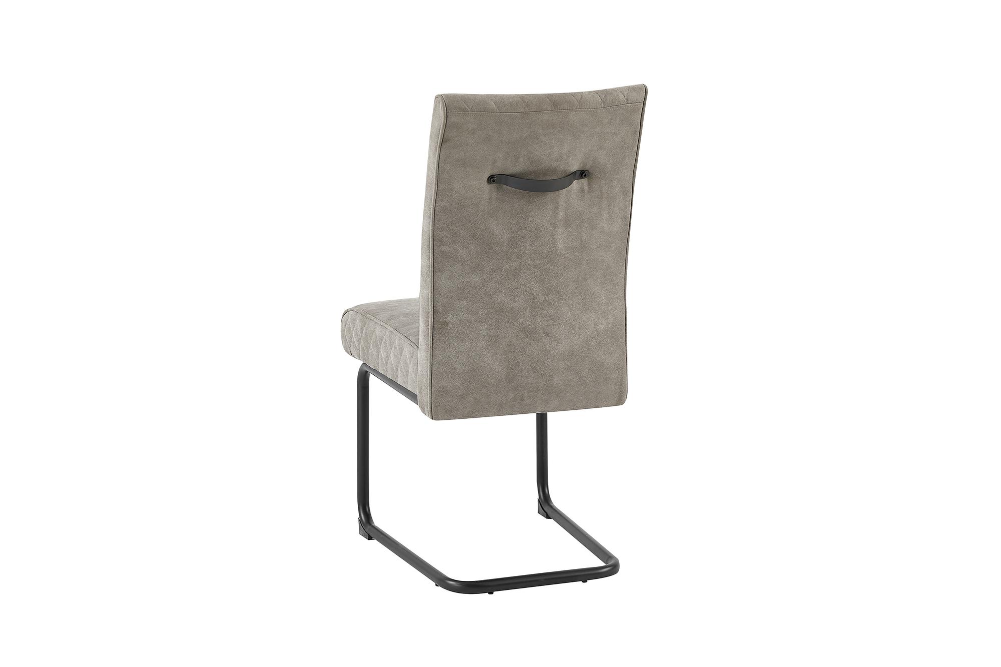 2x Volland Schwingstuhl Taupe 4