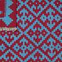 Kilim Gashgai Teppich Blau 3