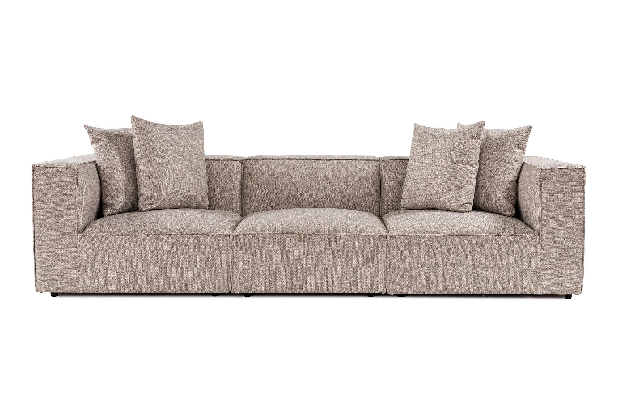 Sora 3-Sitzer Sofa Beige 3