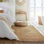 Jute-Chenille-Teppich Equinox Handgewebt Ockergelb 160x230 0