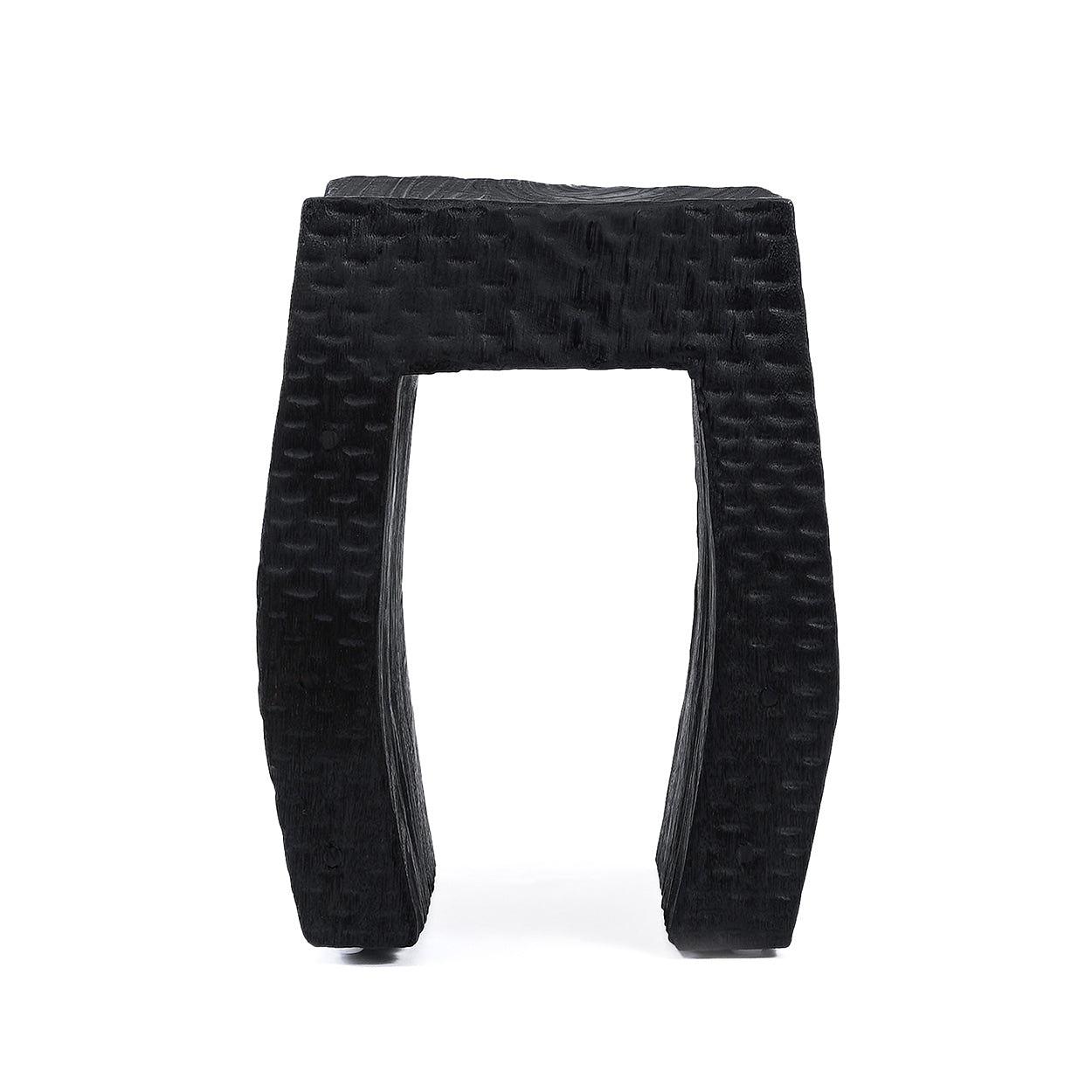 Lo sgabello Montano nero ø38cm 0