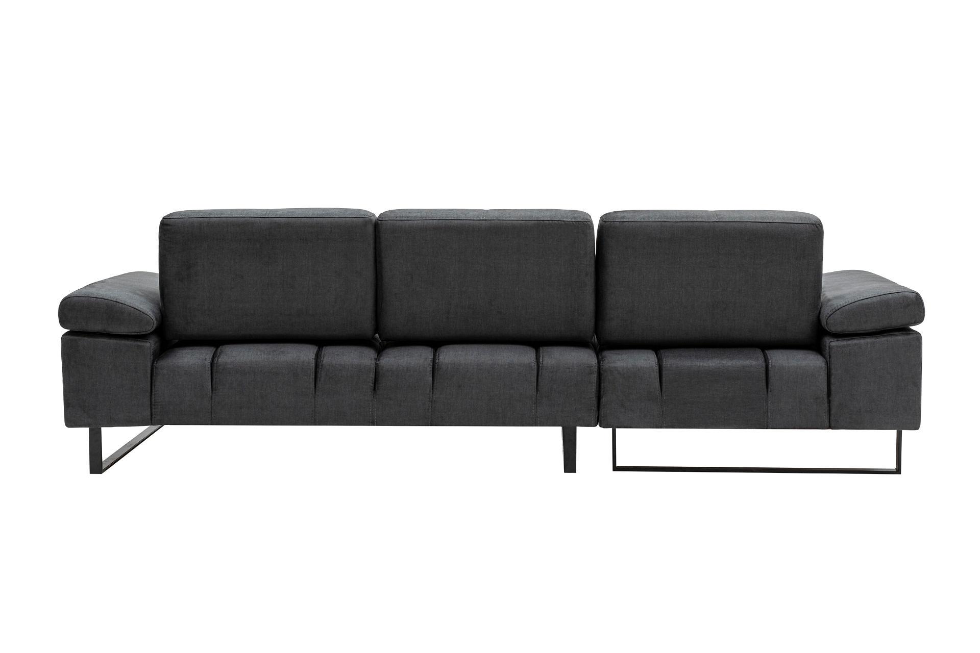 Mustang Sofa S Récamiere Links Anthrazit 9