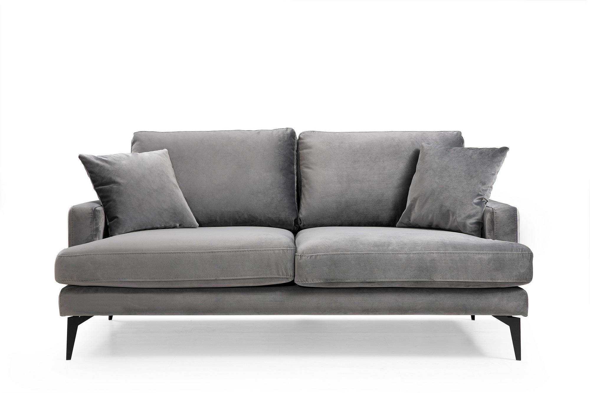 Papira 2-seater sofa gray 2
