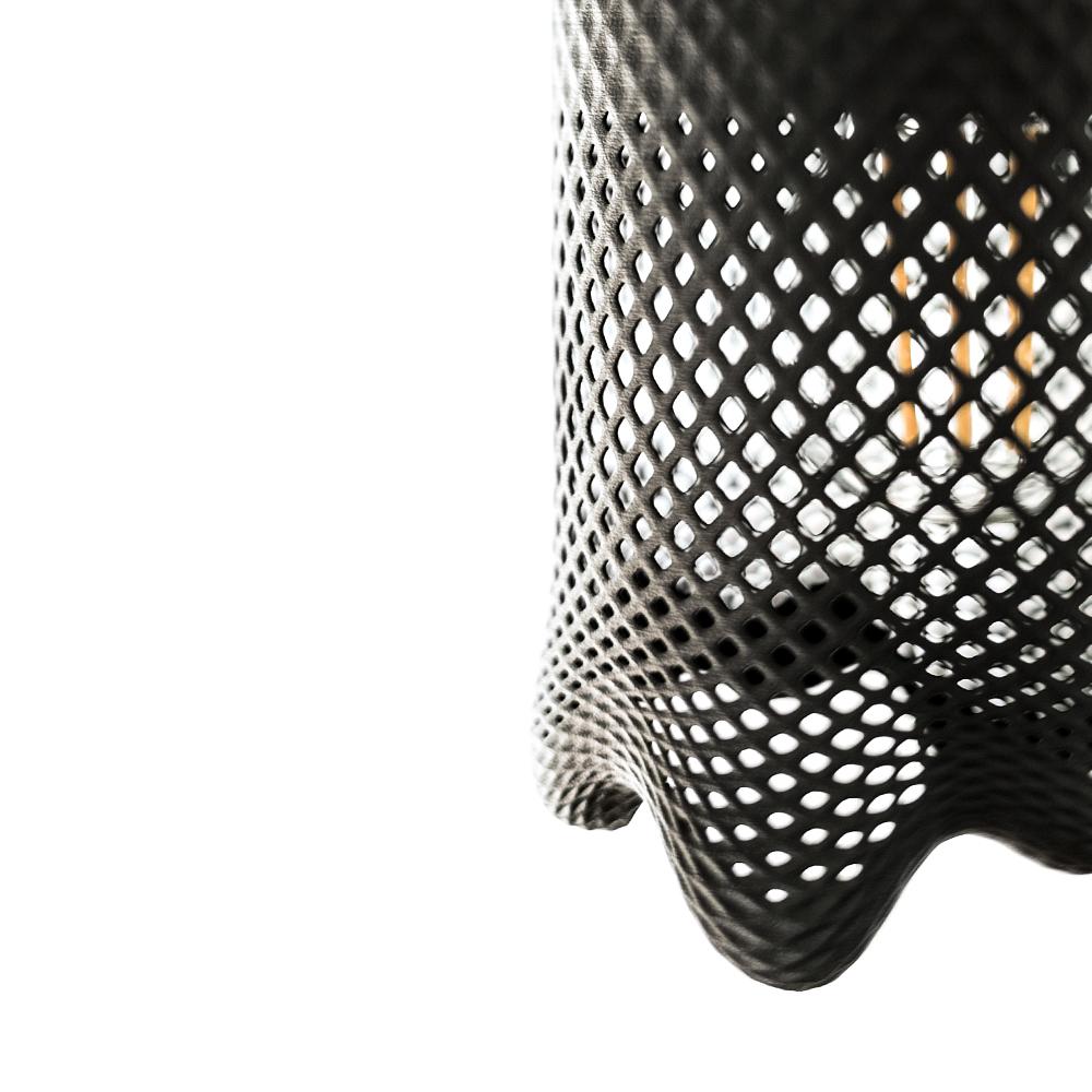 Klecks Bright Pendelleuchte 3D Druck Schwarz Ø 13cm 4