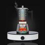 Espressokocher Edelstahl 300 ml Schwarz 6