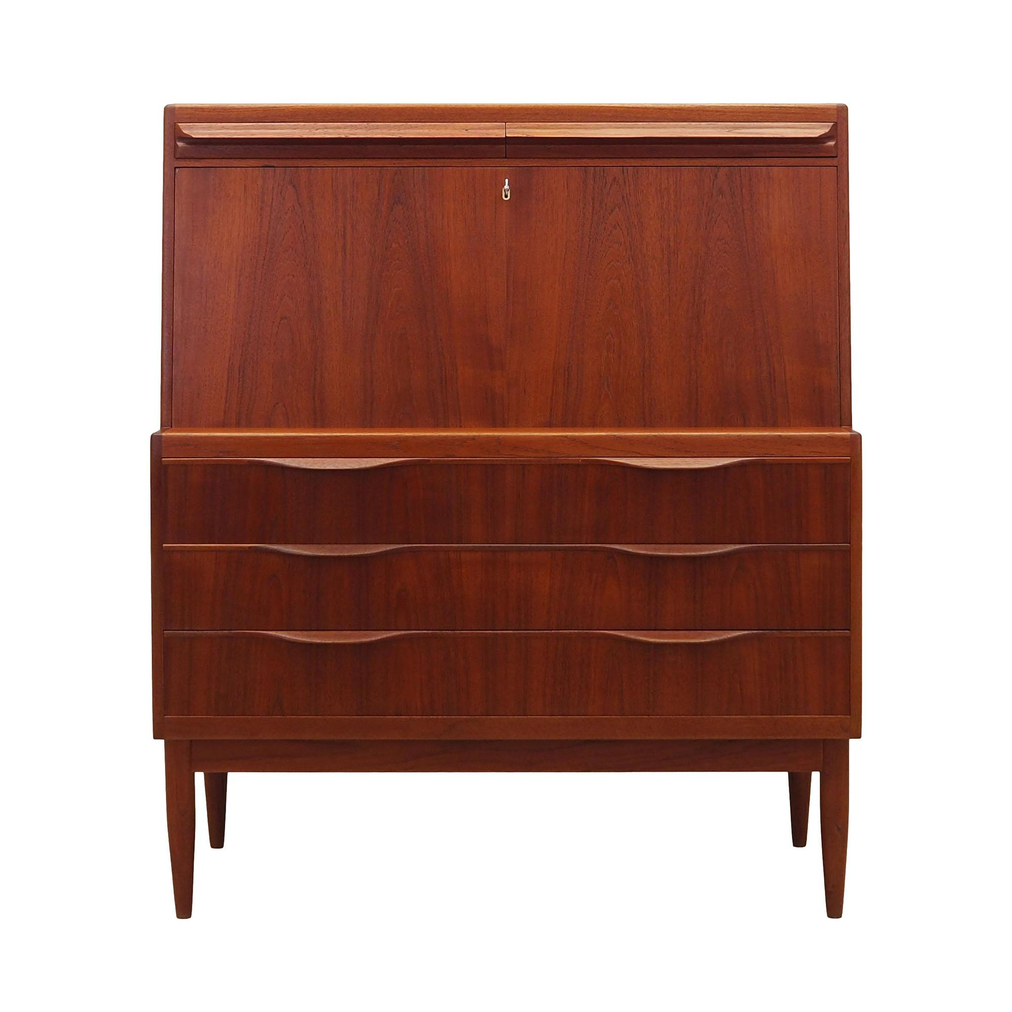 Teak secretaire 1960s Brown 0